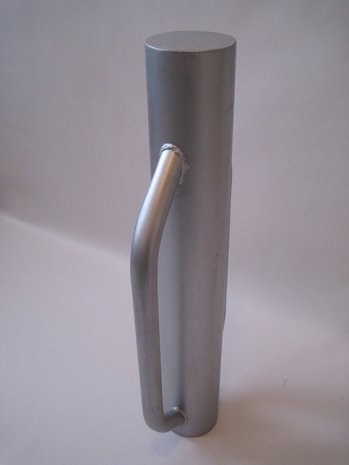 Handhei/palenrammer rondmodel 14 cm 