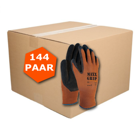 Handschoenen voor een superieur comfort Maxx grip Lite doos (144 stuks) bruin