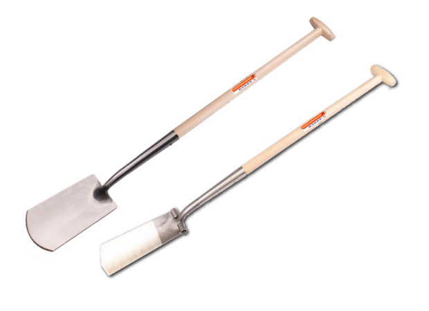Kabelspade met opstap en spade Strama voordeelset