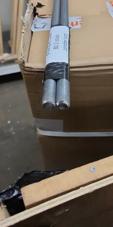 Draadpen zonder kop stratenmakersspullen 80 cm blank 4 STUKS (SNUFFELHOEK)
