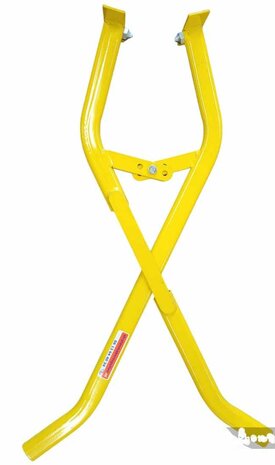 Bandentang Orit widiapunten geel (85 cm) SNUFFELHOEK