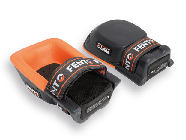 Kniebeschermers Fento original oranje met GRATIS 1 EK VOETBAL per bestelling