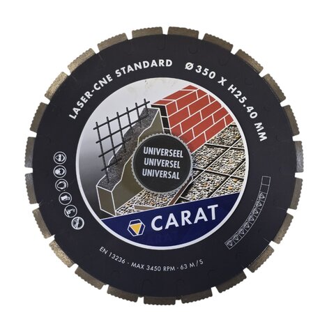Diamantzaagblad Carat CNE Standard 350 mm – OP=OP Aanbieding