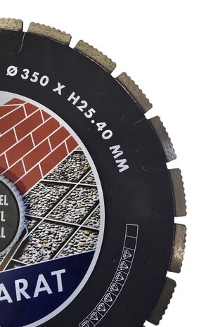 Diamantzaagblad Carat CNE Standard 350 mm – OP=OP Aanbieding