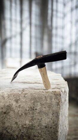 Straathamer 7cm bek houtensteel Strama 