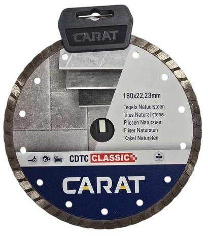 Diamantzaagblad voor Tegels keramische - natuursteen Carat Handtegelzaagmachine TC-1800