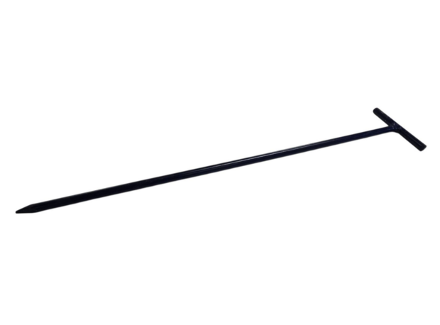 Draadpen T-kop Strama blauw 60 cm lang 12 mm dik &ndash; Snuffelhoek