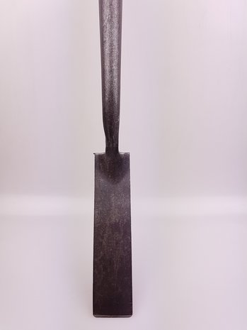 Smalle schep spade DeWit 6cm breed RECHTE KRUK