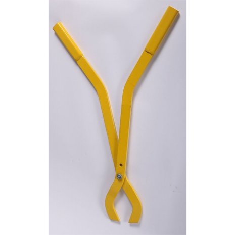 Bandentang Orit klein model Budget geel (85 cm) met rubber handvat