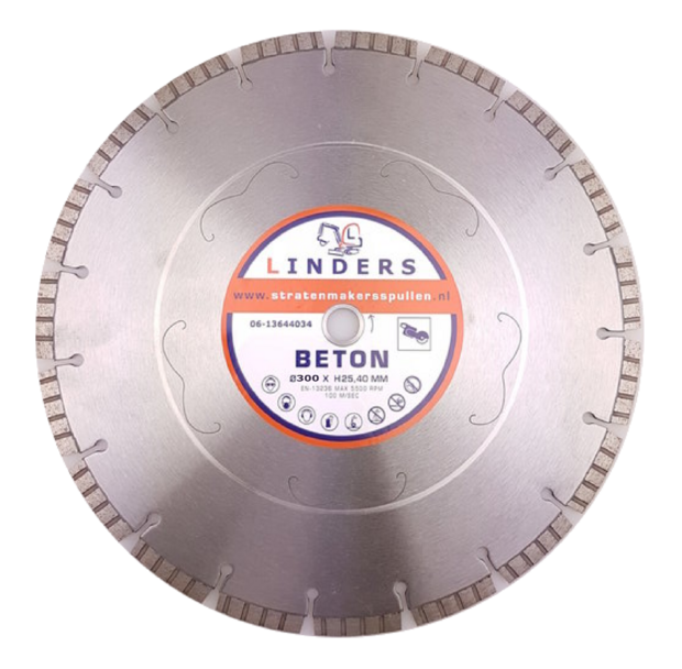 Diamantzaagblad 300 Strama Beton standaard turbo 