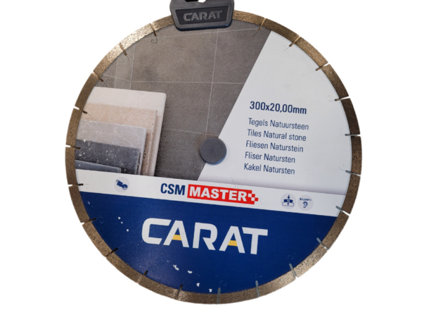 Diamantzaagblad 300 Carat keramische en natuursteen CSM Master