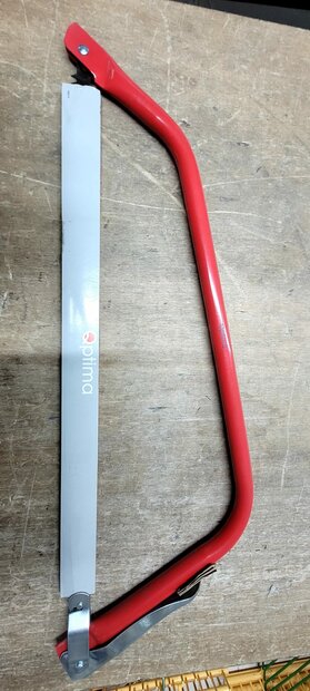 Beugelzaag takkenzaag Optima grof / snuffelhoek