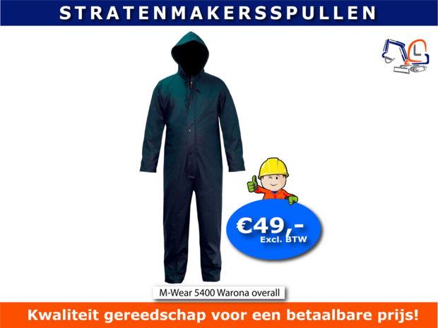 M-Wear 5400 Warona overall SNUFFELHOEK