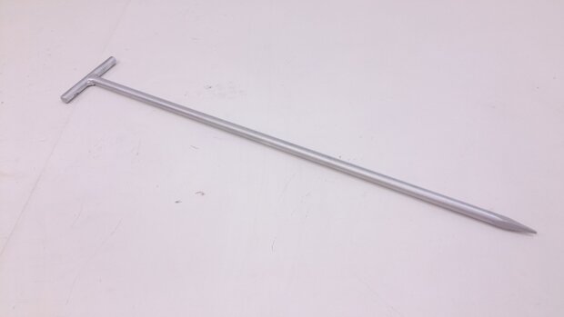 Draadpen T-kop Strama gesmede punt 60 cm gespoten verzinkt