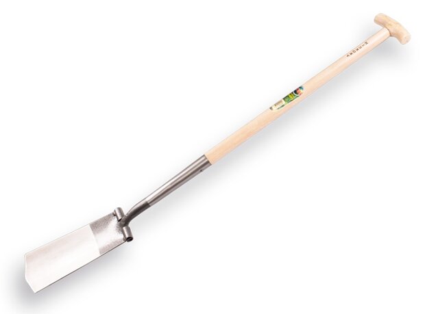 Kabelspade 13cm breed ATLAS DIAMANT met opstap engelse kruk met Hickory T-steel 80 cm