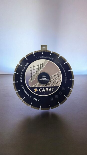 Carat Diamantzaagblad Laser CS Standard 350 mm Asgat 25,4 mm