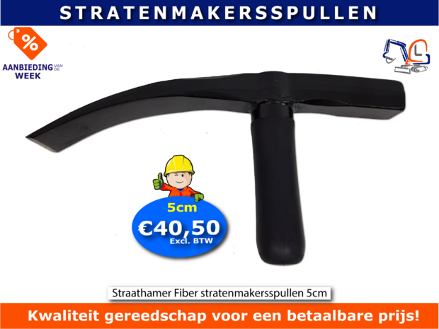Straathamer 5cm Fibersteel Strama 