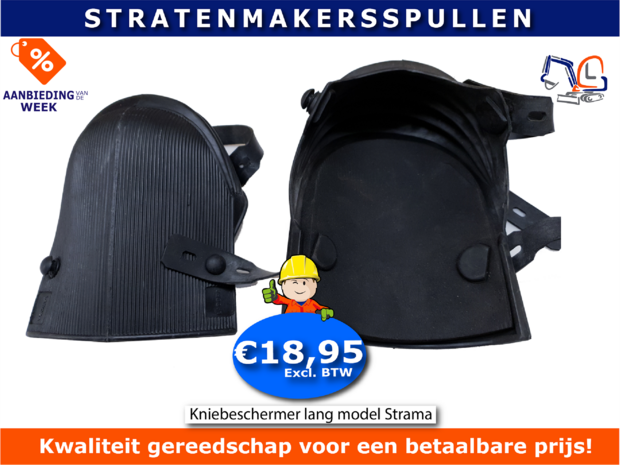 Kniebeschermer lang model Strama