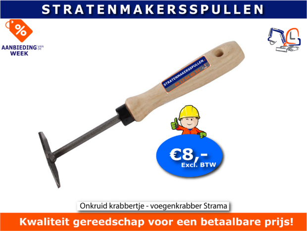 Onkruid krabbertje - voegenkrabber Strama