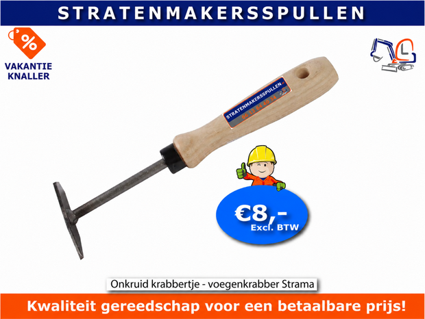 Onkruid krabbertje - voegenkrabber Strama