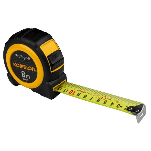 Rolmaat Komelon 8m ABS/Rubber kast