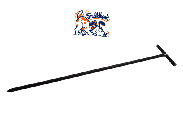 Draadpen T-kop Strama blank 60 cm lang 12 mm dik &ndash; Snuffelhoek