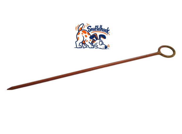 Draadpen oog Strama 60 cm lang en 12 mm dik oranje