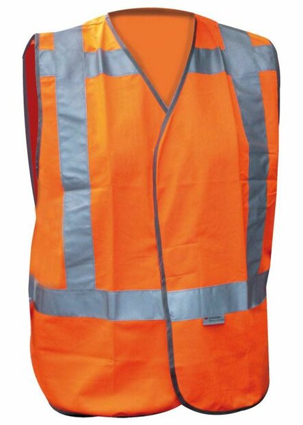 Verkeersvest oranje M-Wear maat XL/XXL