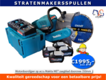 Motordoorslijper-op-accu-Makita-MET-zaagblad-doorsnee-350mm