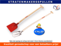 Bats-met-opstap-en-schop-met-steel-110cm-Strama-voordeelset
